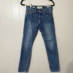 Hollister Skinny Epic Flex Denim Blue Jeans Men's Size 26x30 (25x28.5)